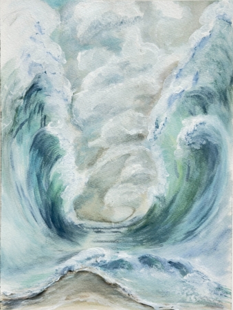 The Parting by artist Kathleen Crandall